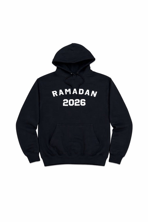 RAMADAN 2026 BLACK HOODIE